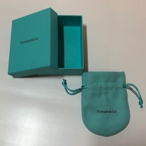 Tiffany & Co gift box and pouch